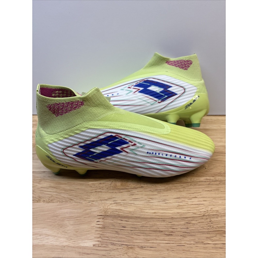 Lotto Solista 100  VIII FG Soccer Cleats Unisex - Men 9.5- Women 10.5  MSRP $210